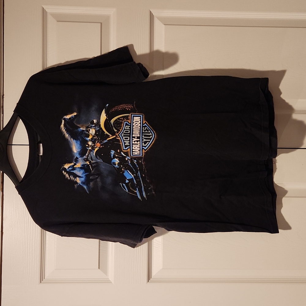 Harley Davidson T-shirt short sleeve NJ Size L 2006